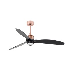 Ventilador de techo cobre/negro JUST FAN LED 33418-10 - FARO ILUMINACION