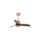 Ventilador de techo cobre/madera 81cm JUST FAN LED 33423-10 - FARO ILUMINACION