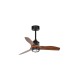 Ventilador de techo negro/madera 81cm JUST FAN LED 33425-10 - FARO ILUMINACION