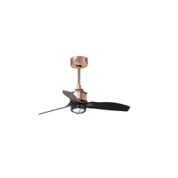 Ventilador de techo cobre/negro 81cm JUST FAN LED 33427-10 - FARO ILUMINACION