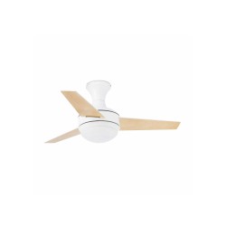 Ventilador de techo blanco MINI UFO 33454 - FARO ILUMINACION