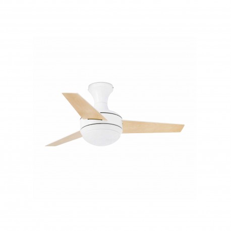 Ventilador de techo blanco MINI UFO 33454 - FARO ILUMINACION