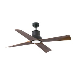 Ventilador de techo marron con motor DC WINCHE LED 33481-7 - FARO ILUMINACION
