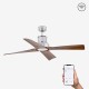 Ventilador de techo cromo con motor DC SMART WINCHE LED 33482WP-8 - FARO ILUMINACION