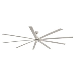 Ventilador de techo niquel mate con motor DC MANHATTAN LED 33496 - FARO ILUMINACION