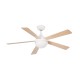 Ventilador de techo blanco con motor DC IZARO LED 33514 - FARO ILUMINACION
