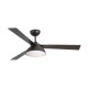 Ventilador de techo marron con motor DC RODAS LED 33523 - FARO ILUMINACION