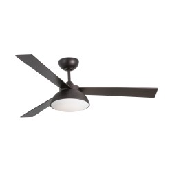 Ventilador de techo marron con motor DC RODAS LED 33523 - FARO ILUMINACION
