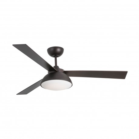 Ventilador de techo marron con motor DC RODAS LED 33523 - FARO ILUMINACION