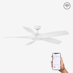 Ventilador de techo blanco con motor DC SMART COCOS 33548WP - FARO ILUMINACION