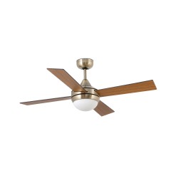 Ventilador de techo oro viejo MINI ICARIA 33695 - FARO ILUMINACION