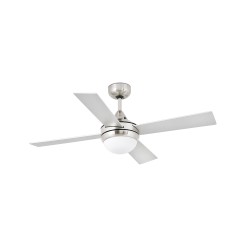 Ventilador de techo niquel mate MINI ICARIA 33699 - FARO ILUMINACION