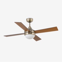 Ventilador de techo oro viejo ICARIA 33705 - FARO ILUMINACION