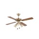 Ventilador de techo oro viejo YAKARTA LED 33711-11 - FARO ILUMINACION