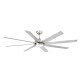 Ventilador de techo niquel mate con motor DC CENTURY LED 33554A - FARO ILUMINACION