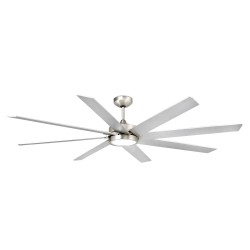 Ventilador de techo niquel mate con motor DC CENTURY LED 33554A - FARO ILUMINACION