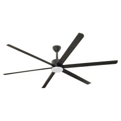 Ventilador de techo negro KHIOS LED 34250A - FARO ILUMINACION