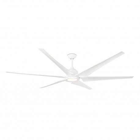 Ventilador de techo blanco con motor DC CIES LED 33512A-1 - FARO ILUMINACION