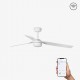 Ventilador de techo blanco con motor DC SMART PUNT LED 33814WP-20 - FARO ILUMINACION