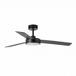 Ventilador de techo negro BARTH 34261 - FARO ILUMINACION