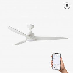 Ventilador de techo blanco con motor DC SMART TONIC LED 33551WP - FARO ILUMINACION