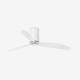 Ventilador de techo blanco mate/transparente con motor DC MINI TUBE FAN 32039 - FARO ILUMINACION