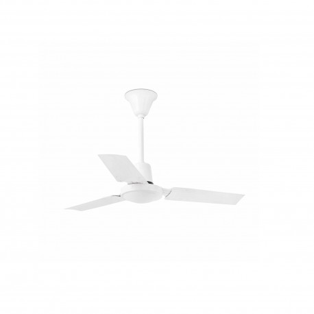 Ventilador de techo blanco MINI INDUS 33011 - FARO ILUMINACION