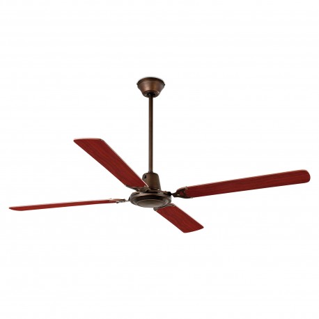 Ventilador de techo marron Oxido MALVINAS 33111 - FARO ILUMINACION