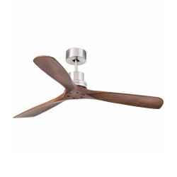 Ventilador de techo ni­quel mate LANTAU 33370 - FARO ILUMINACION