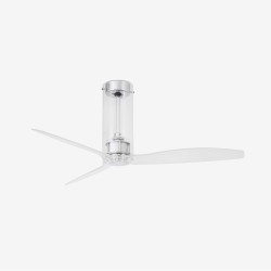 Ventilador de techo transparente con motor DC TUBE FAN 33374 - FARO ILUMINACION