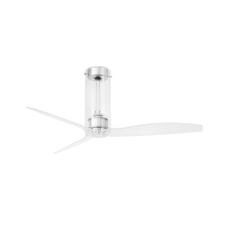 Ventilador de techo transparente con motor DC SMART TUBE FAN 33374WP - FARO ILUMINACION