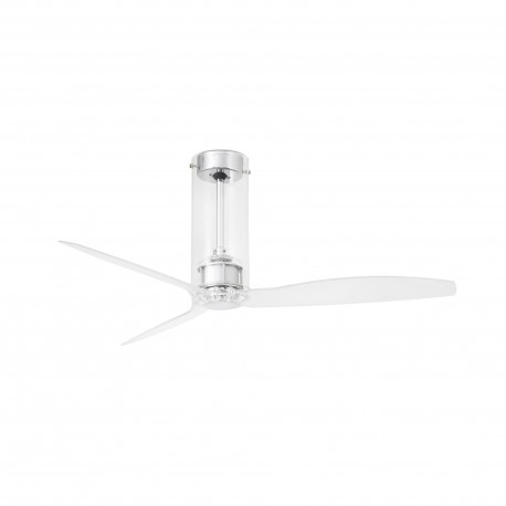 Ventilador de techo transparente con motor DC SMART TUBE FAN 33374WP - FARO ILUMINACION