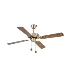 Ventilador de techo oro viejo YAKARTA 33711 - FARO ILUMINACION