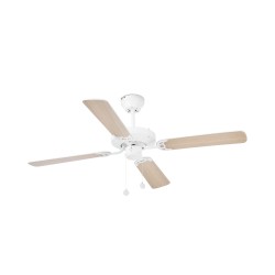 Ventilador de techo blanco YAKARTA 33712 - FARO ILUMINACION