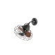 Ventilador de techo marron KEIKI 33715 - FARO ILUMINACION