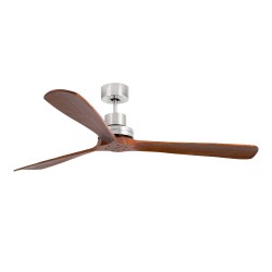 Ventilador de techo nÃ­quel mate con motor DC LANTAU-G 33464DC - FARO ILUMINACION
