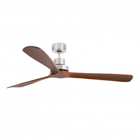 Ventilador de techo nÃ­quel mate con motor DC LANTAU-G 33464DC - FARO ILUMINACION