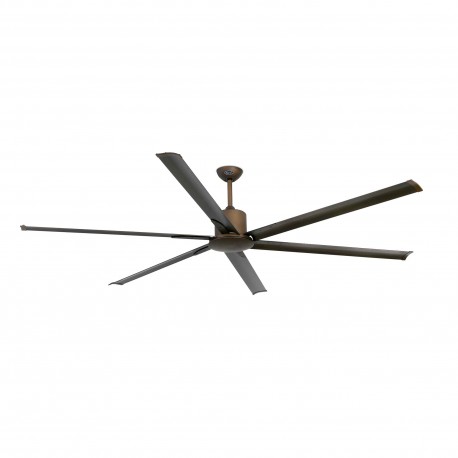 Ventilador de techo marron con motor DC ANDROS 33462A - FARO ILUMINACION