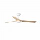 Ventilador de techo blanco/madera clara con motor DC SMART PUNT 33816WP - FARO ILUMINACION