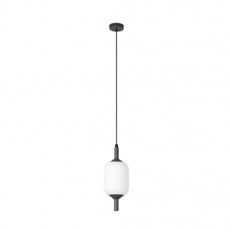 SAIGON Lampara colgante gris/blanco mate R17 cone cap 71579C-03 - FARO ILUMINACION