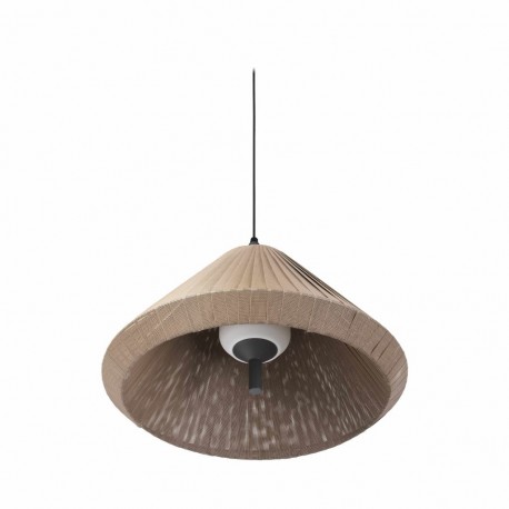 SAIGON Lampara colgante gris/marron T70 cone cap 71579C-06 - FARO ILUMINACION