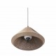 SAIGON Lampara colgante gris/marron T70 cone cap 71579C-06 - FARO ILUMINACION