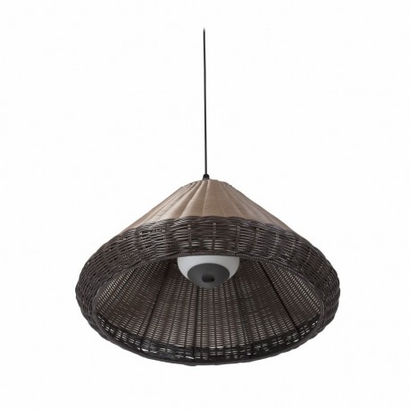 SAIGON Lampara colgante gris/marron W70 hole cap 71579H-07 - FARO ILUMINACION