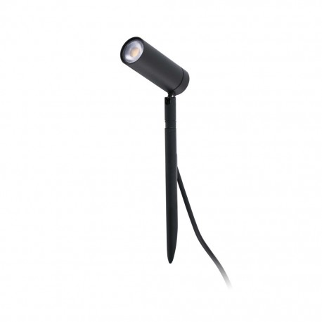SETH LED Lampara estaca negra H 28cm 70227 - FARO ILUMINACION