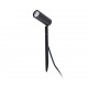 SETH LED Lampara estaca negra H 28cm 70227 - FARO ILUMINACION