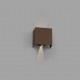 OLAN LED aplique marron oxido 70270 - FARO ILUMINACION