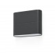 ADAY-1 LED Lampara aplique gris oscuro 70645 - FARO ILUMINACION