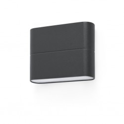 ADAY-1 LED Lampara aplique gris oscuro 70645 - FARO ILUMINACION