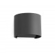 SUNSET LED Lampara aplique gris oscuro 70686 - FARO ILUMINACION