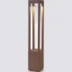 AGRA LED Lampara baliza marron oxido luz calida h.650mm 70754 - FARO ILUMINACION